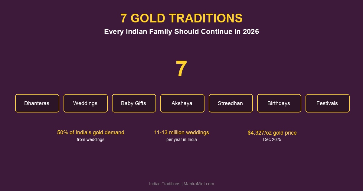 7 Gold Traditions Every Indian Family Should Continue in 2026