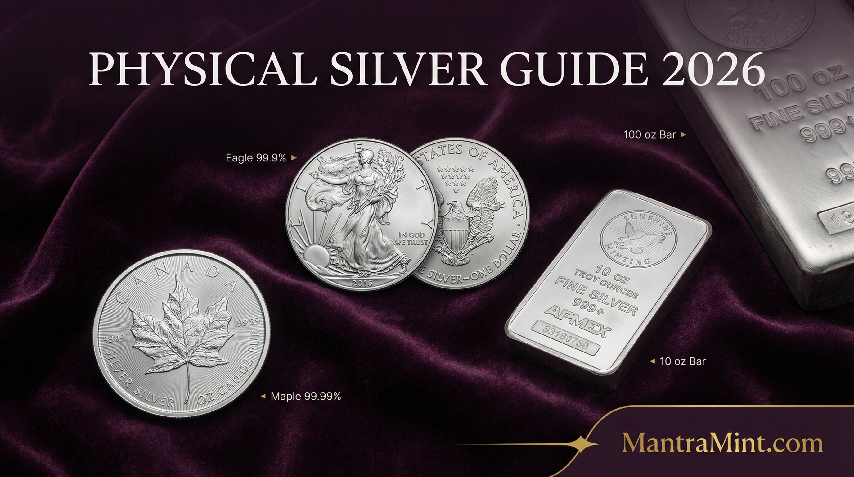 How to Buy Physical Silver in 2026: Complete Guide to Coins, Bars & Trusted Dealers
