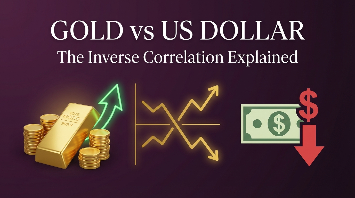 Gold vs US Dollar: Understanding the Inverse Correlation That Drives Gold Prices