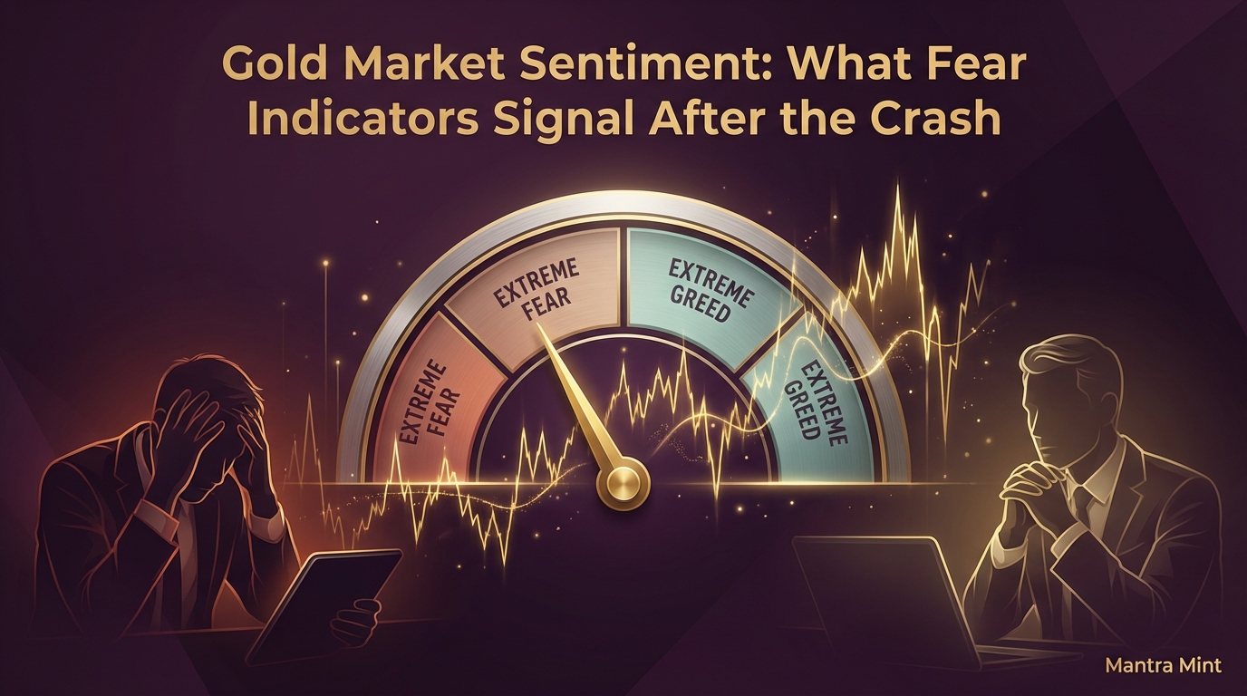 Gold Market Sentiment After the Crash: What Fear Indicators Signal Now