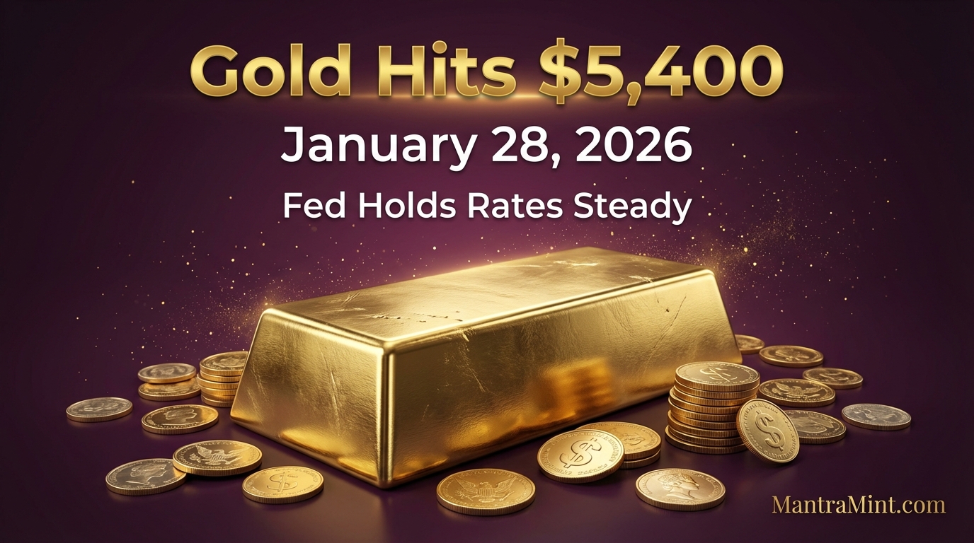 Gold & Silver Prices Today: January 28, 2026 - Fed Holds Rates as Metals Surge
