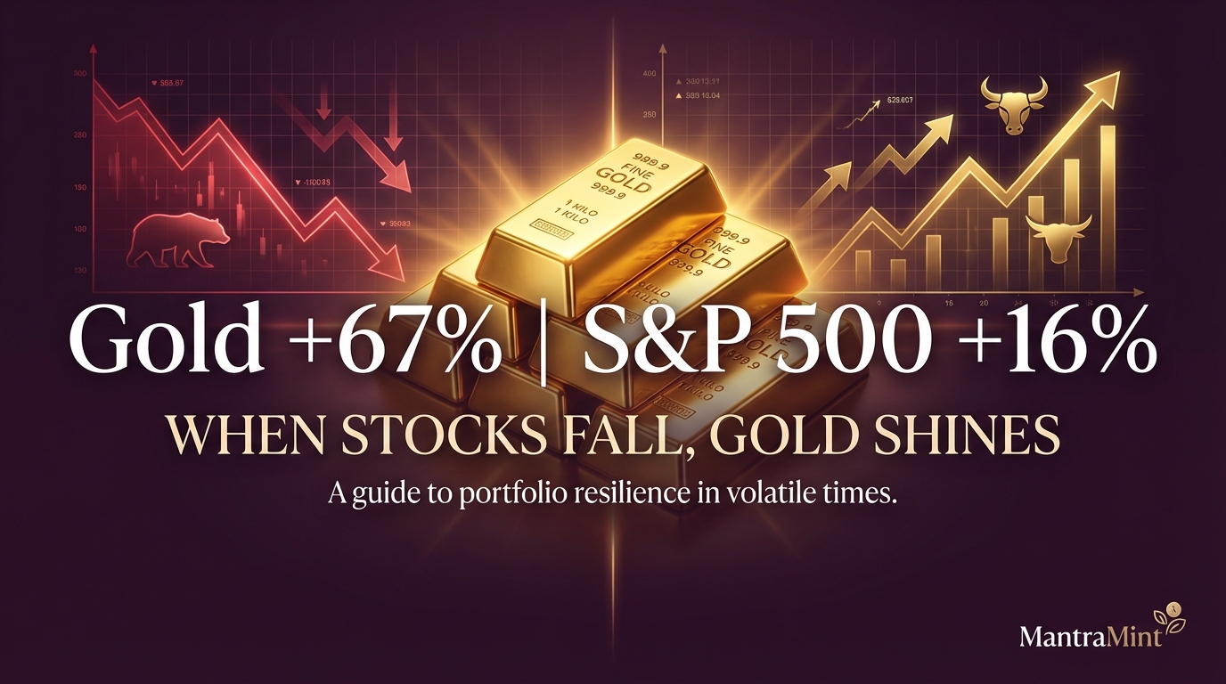 When Stocks Fall, Gold Shines: Understanding the Gold-Stock Relationship in 2026