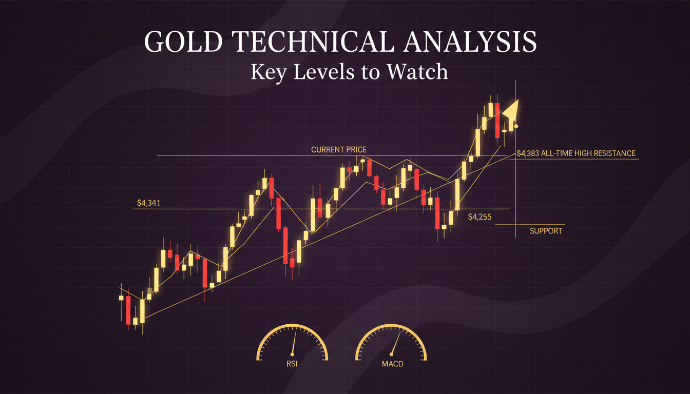 Gold Technical Analysis December 2025: Key Levels to Watch as Price Tests All-Time Highs