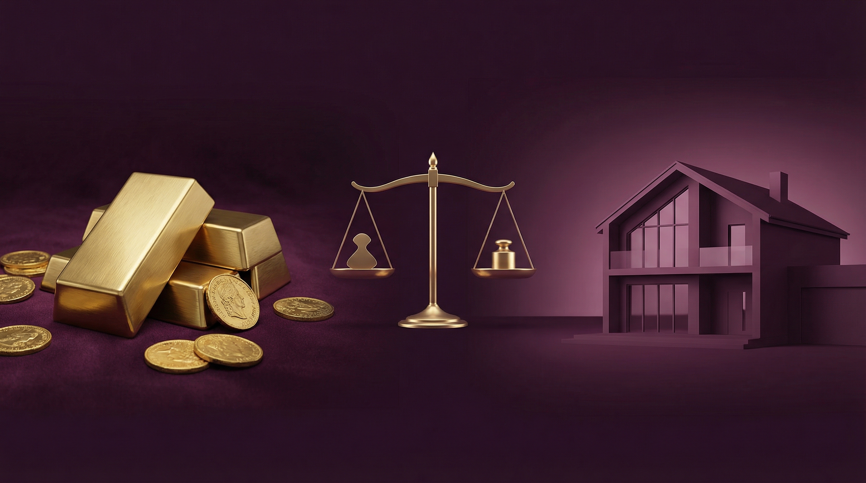 Gold vs Real Estate: How to Balance Your Portfolio in 2025