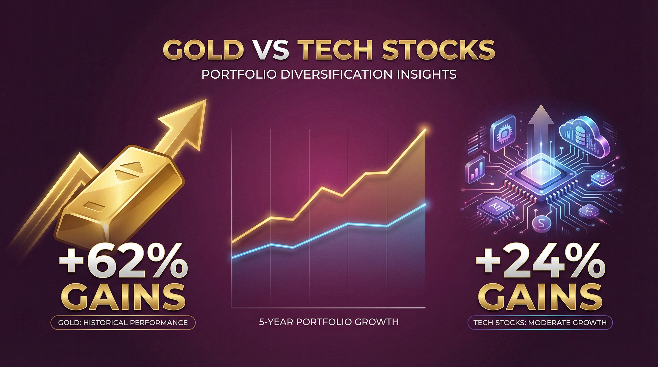 Gold vs Tech Stocks: Why Diversification Matters More Than Ever in 2026