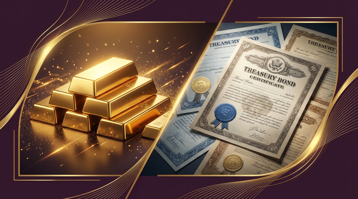 Gold vs Treasury Bonds in 2026: Why Both Safe Havens Are Rising Together