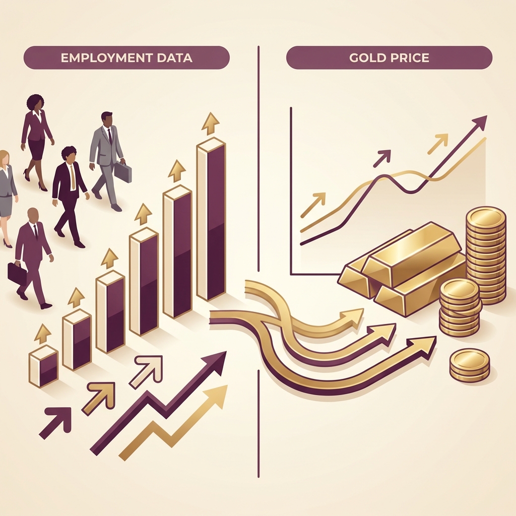 Jobs Report & Gold Prices: How Employment Data Moves Markets in 2026