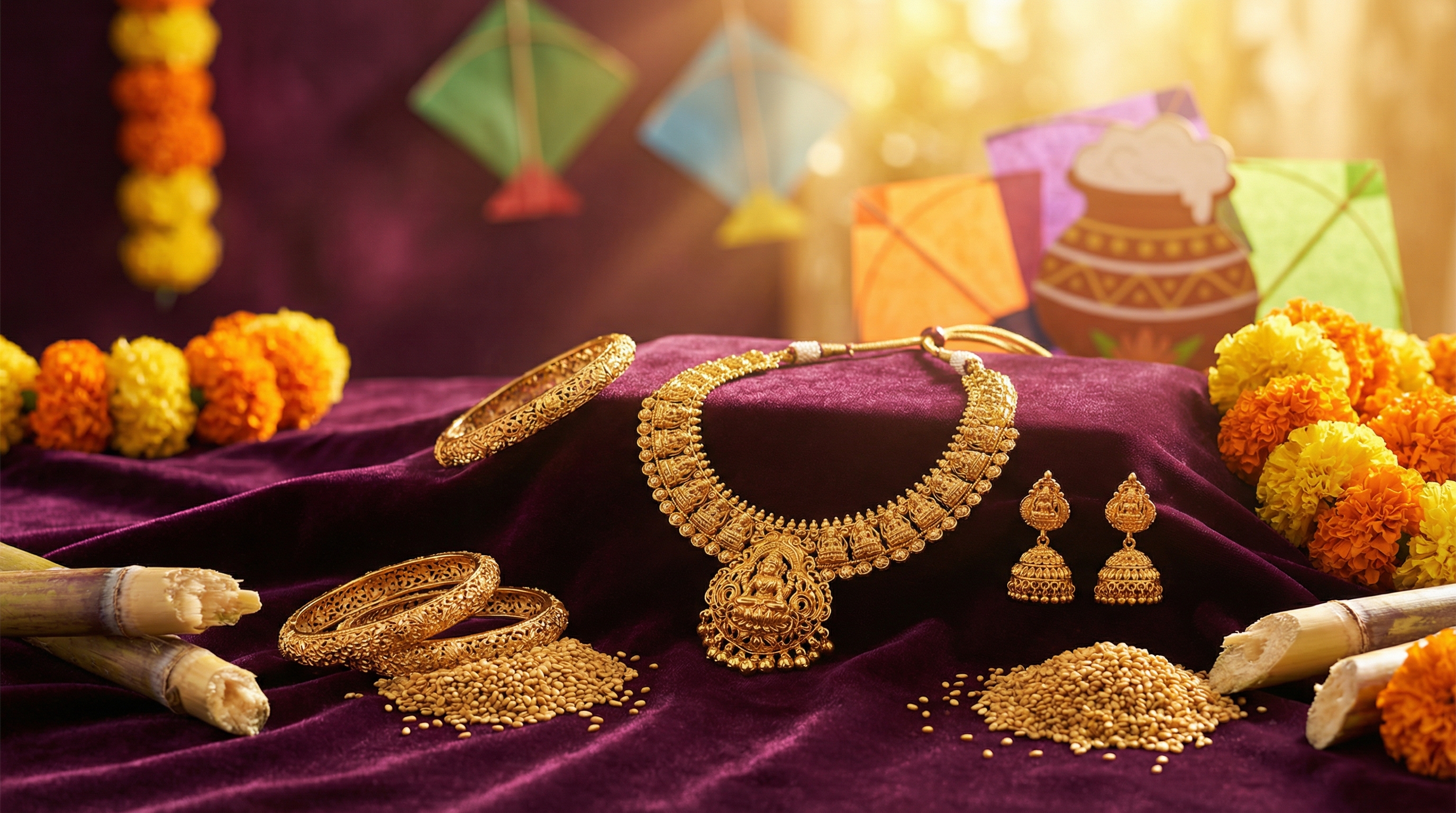 Makar Sankranti, Pongal & Lohri 2025: The Complete Gold Gifting Guide for January Harvest Festivals
