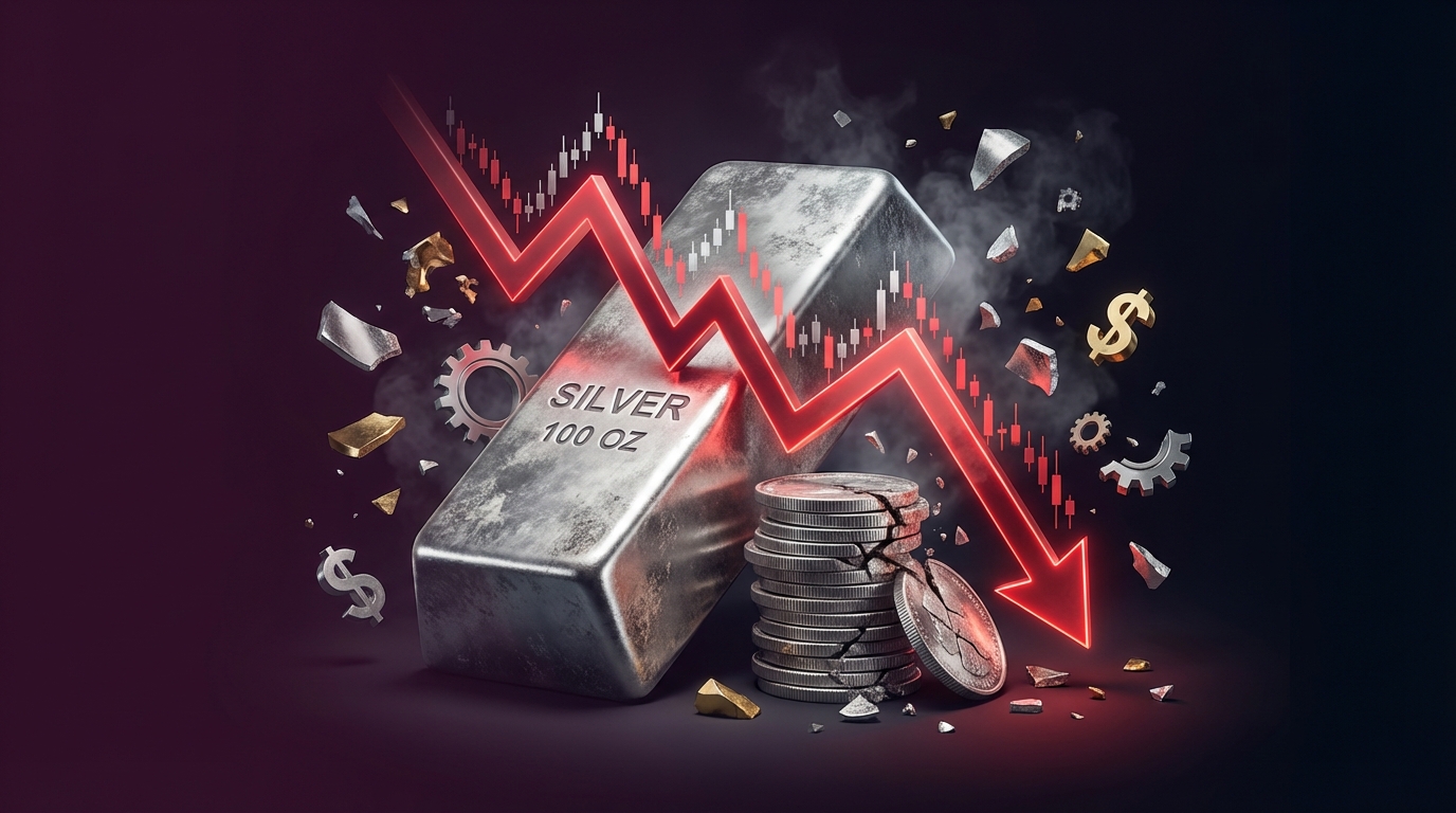 Silver's Historic 30% Crash: Worst Day Since 1980 Hunt Brothers Collapse