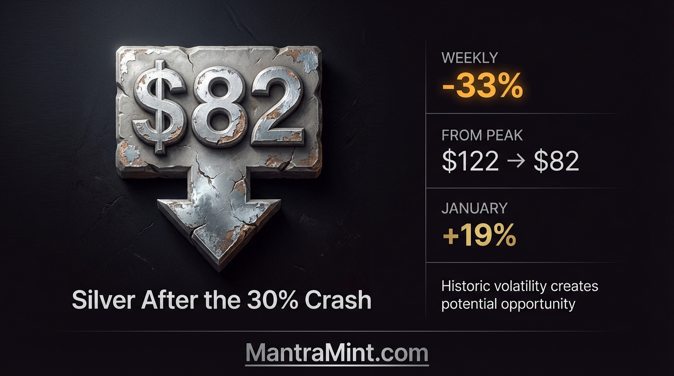 Silver After the 30% Crash: Is Now the Time to Buy?