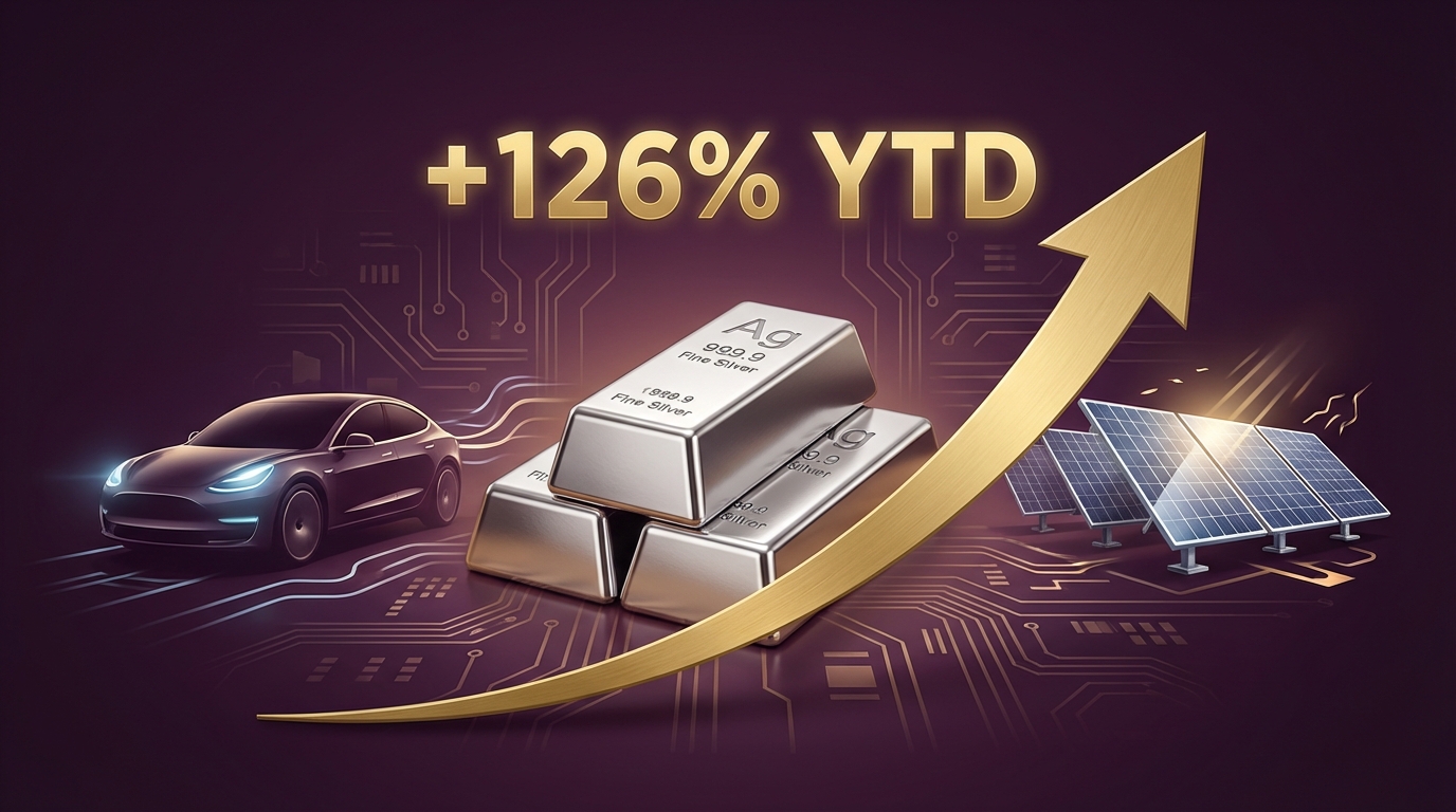 Silver Industrial Demand 2025: How EVs and Solar Are Driving the Next Price Boom