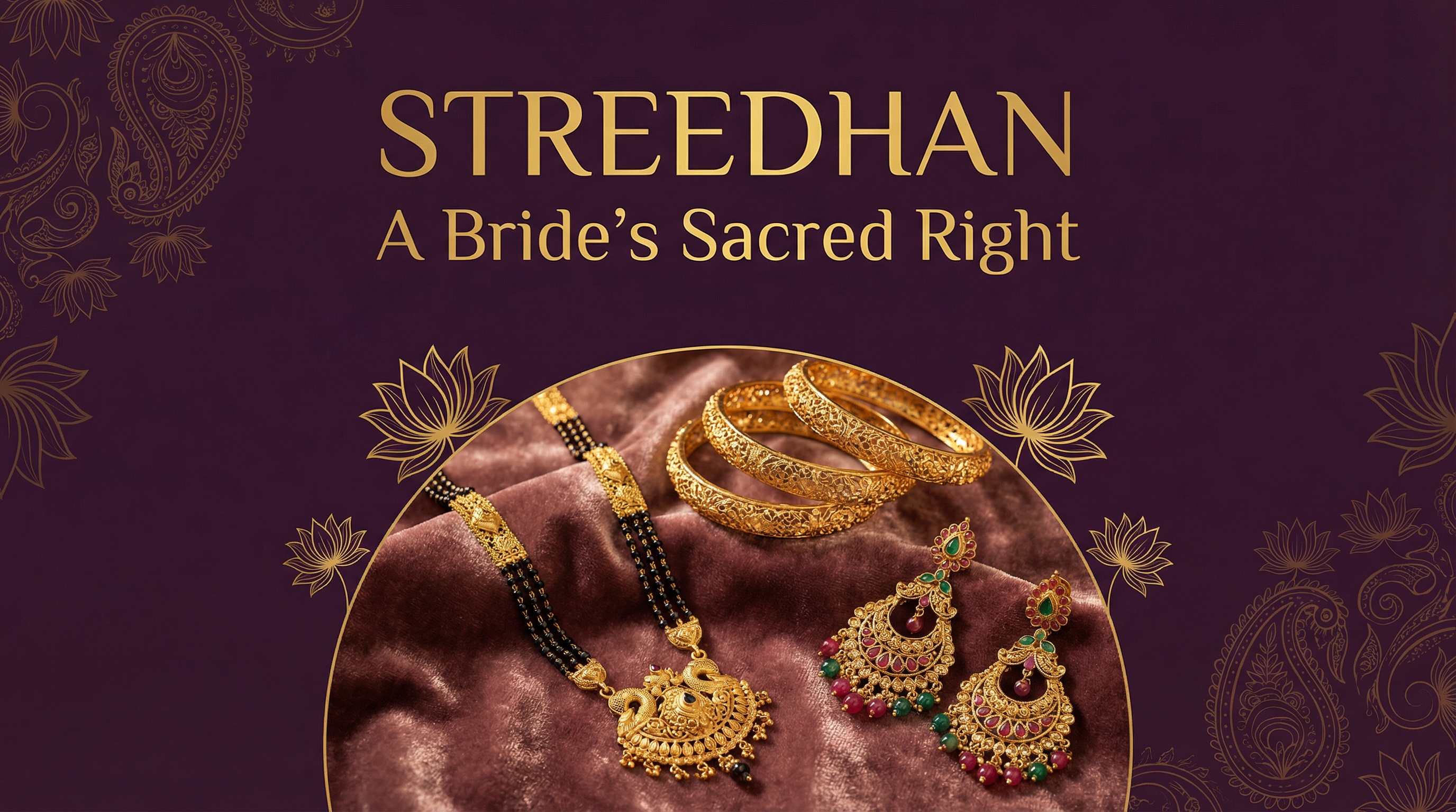 Streedhan: Understanding the Sacred Right of Gold for Indian Brides