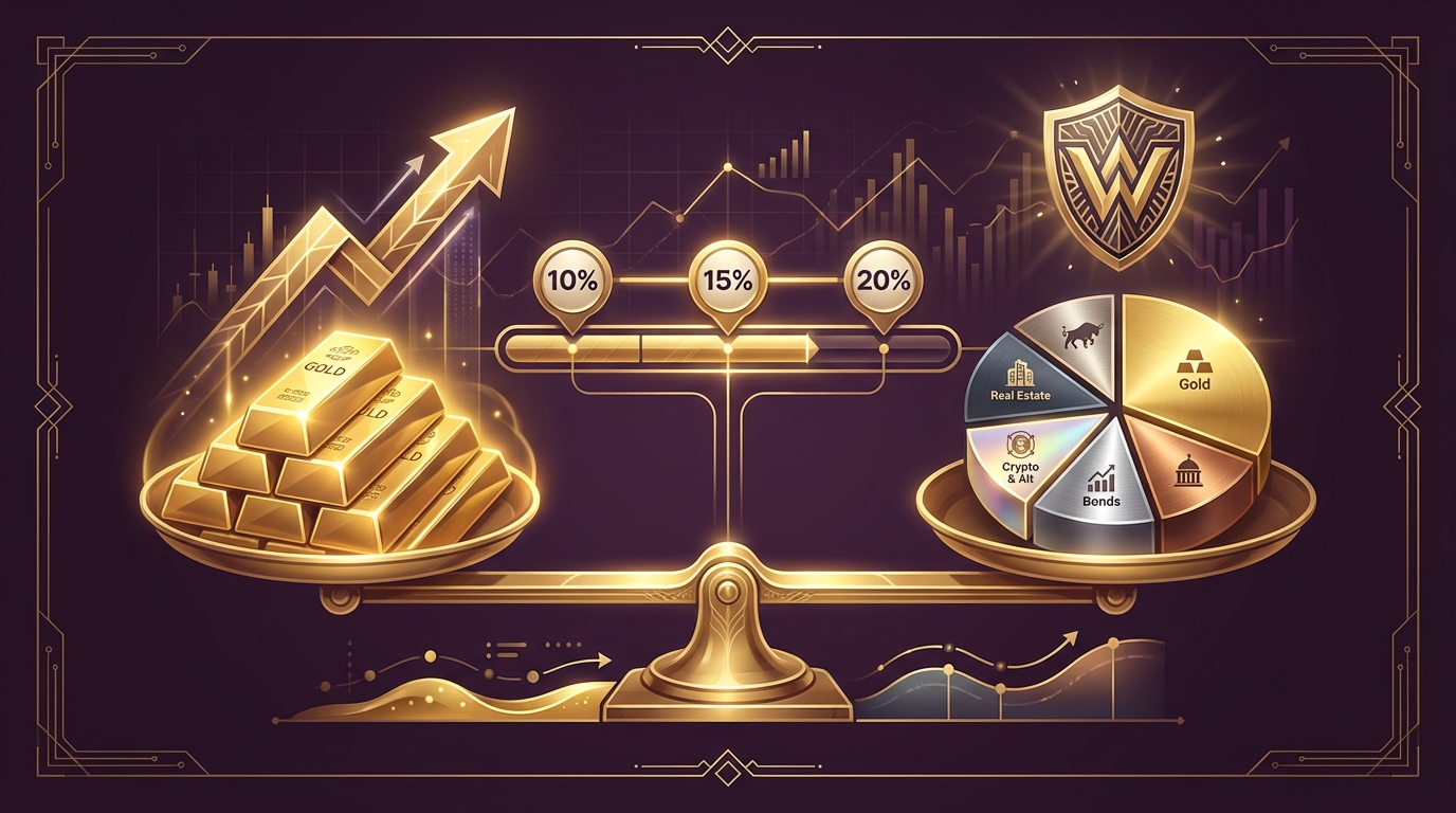 When to Sell Gold: A Rebalancing Strategy for 2026's Volatile Market