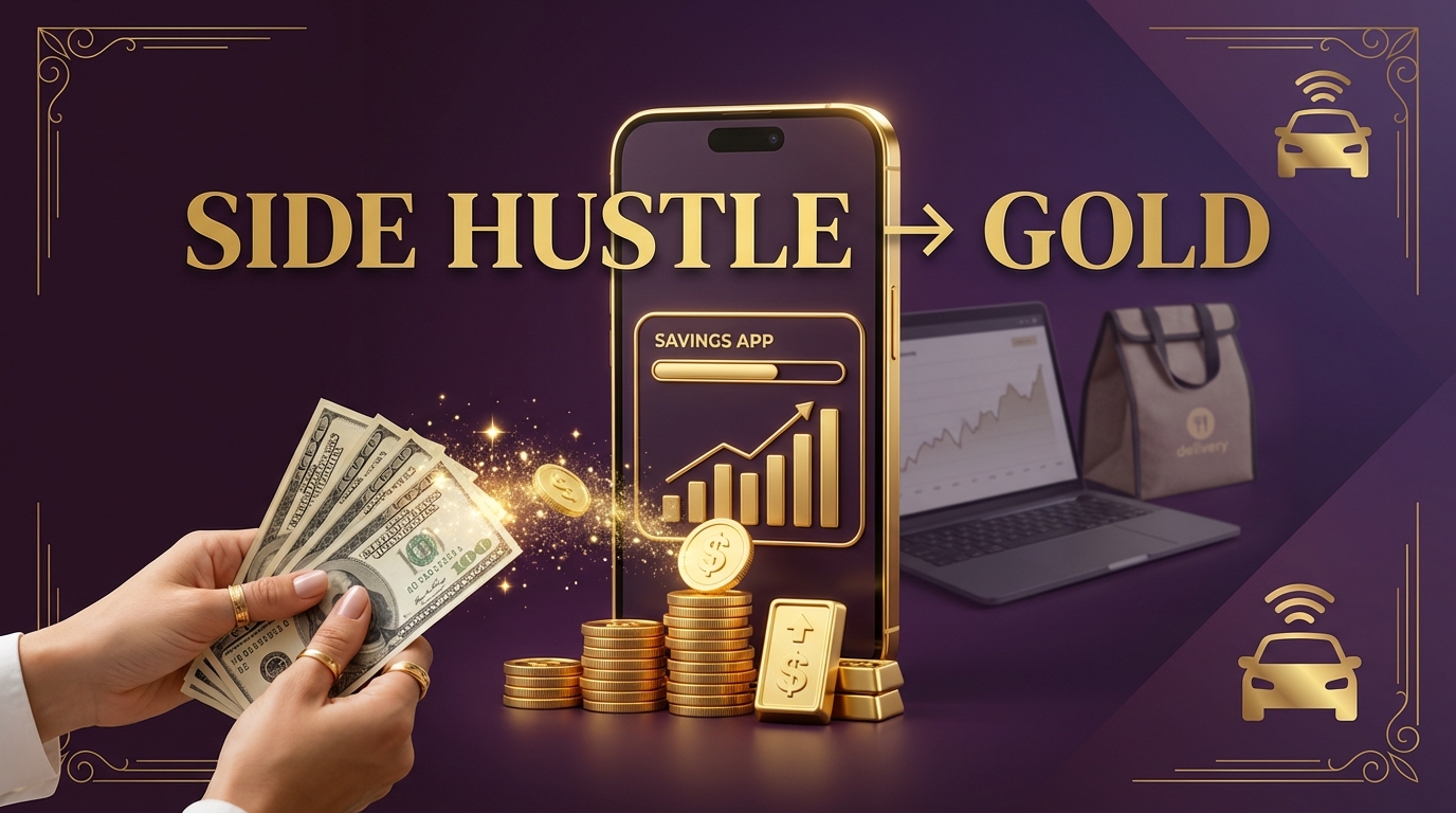 Side Hustle Savings: Turn Your Extra Income Into Gold in 2025
